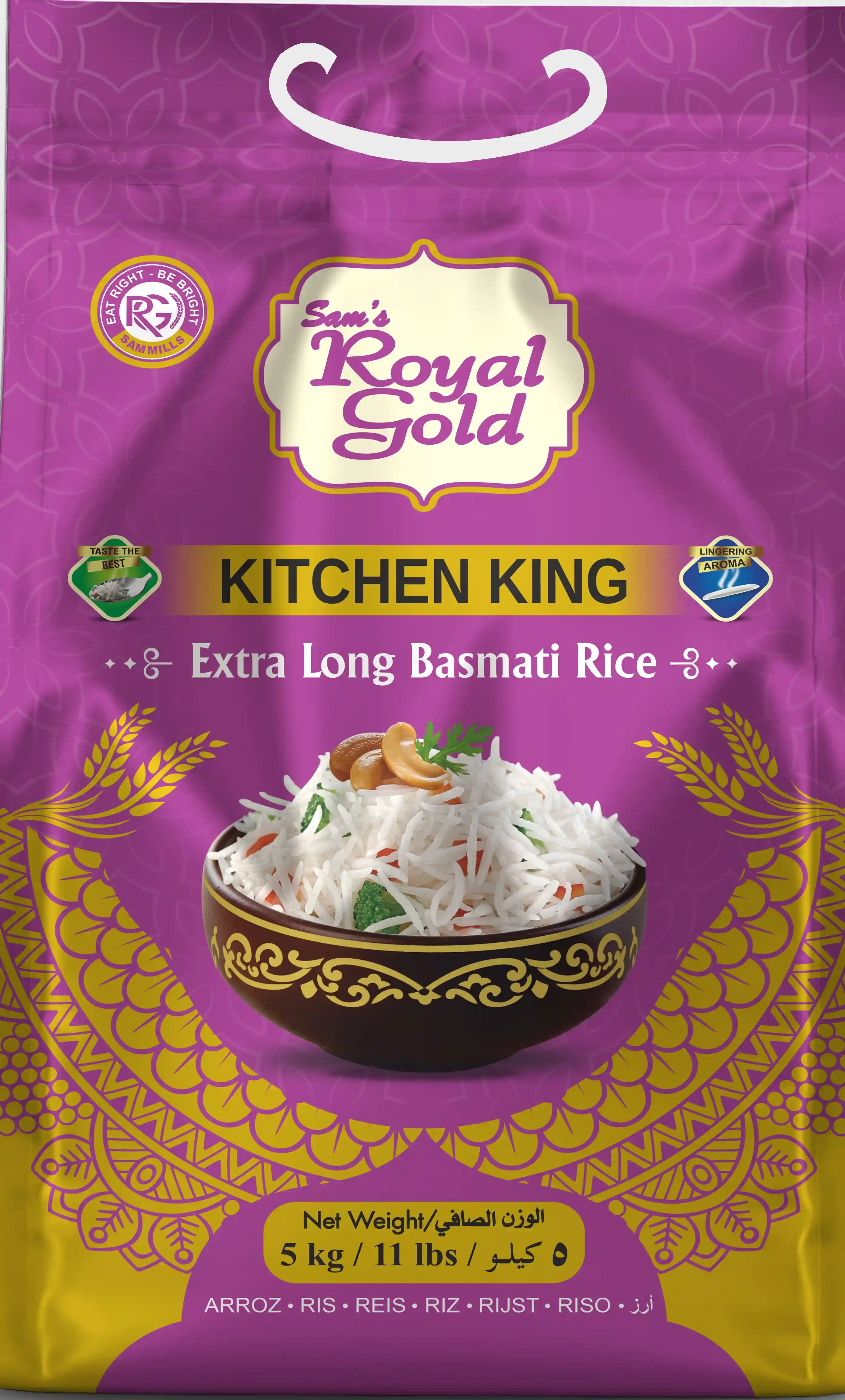Royal Gold Kitchen King Basmati Rice - 5KG